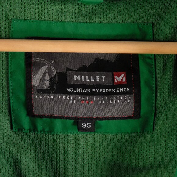 Millet Rain Jacket Mens Small Green Blue Expert Series Gore Tex Lightweight 95 - Picture 9 of 11